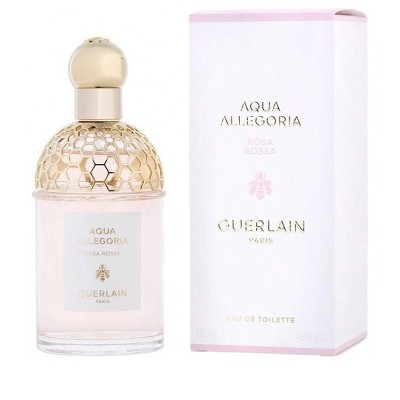 Aqua Allegoria Rosa Rossa By Guerlain Bergamot, Litchi, Rose, Peony,Cedar Women Edt Spray 4.2 Oz (New Packaging) 2018  4.2 Oz Fragrance