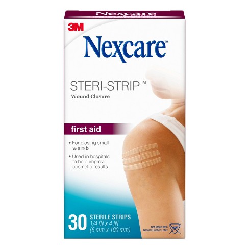 3M Steri-Strip Reinforced Skin Wound Closures - All Sizes - Top Quality  Strips