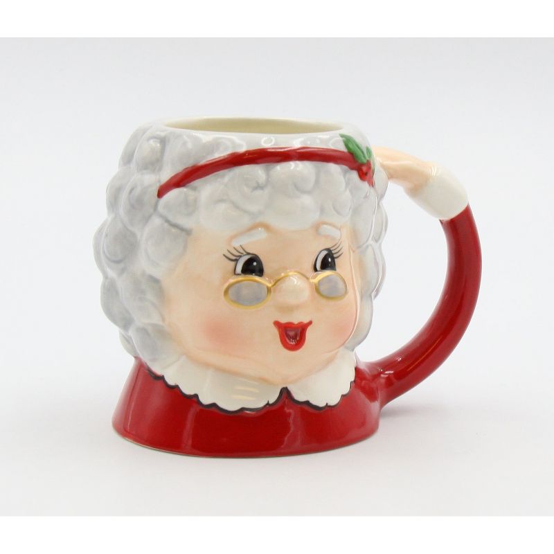 Kevins Gift Shoppe Ceramic Christmas Mrs. Claus Mug, 2 of 6
