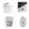 Smart Toilets with Heated Bidet Seat.Portable toilet with bidet built.Intelligent Toilet Auto Open/Close Seat - 3 of 4