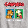 Boys' - Garfield - Garfield Odie Game On Graphic Long Sleeve Fleece Sweatshirt - 2 of 4