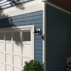Vaxcel Harwich 1 - Light Wall Light in  Textured Black - 3 of 4