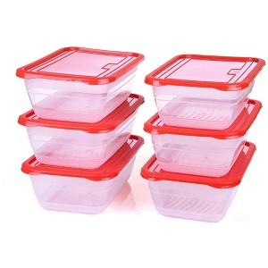 Food Storage Containers (Medium 3L, 3 Pack) - 1 of 2