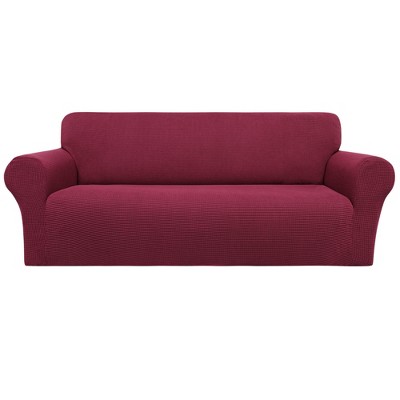PiccoCasa 200GSM Microfiber Elastic Bottom Spandex Jacquard Fabric Stretch Sofa Slipcover