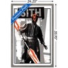 Trends International Star Wars: The Phantom Menace - Darth Maul Glitch Framed Wall Poster Prints - 3 of 4