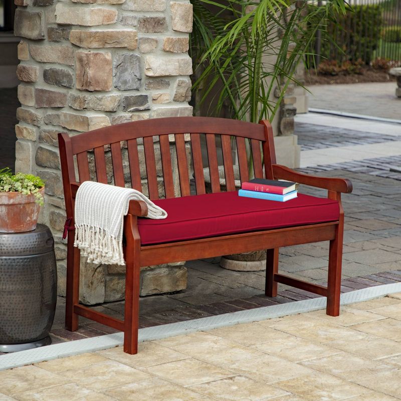Arden Selections 18" x 46" ProFoam Outdoor Bench Cushion, 6 of 10