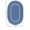 Colonial Mills Silhouette Area Rug - Blue Ice 4'x6' - 2 of 2