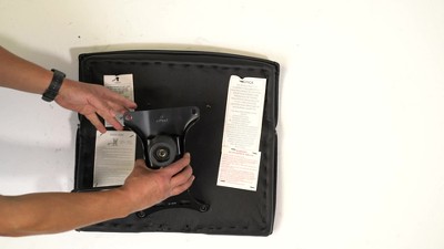 Black Vinyl and Chrome Swivel Task Chair