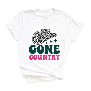 Simply Sage Market Women's Gone Country Hat Short Sleeve Graphic Tee - 1 of 2