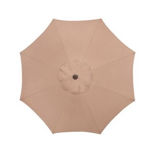 BrylaneHome 71/2’ Tilt-And-Crank Umbrella - 1 of 4