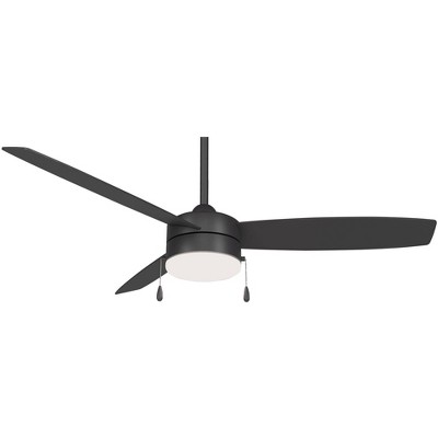 54" Minka Aire Airetor III Coal Finish LED Ceiling Fan with Pull Chain