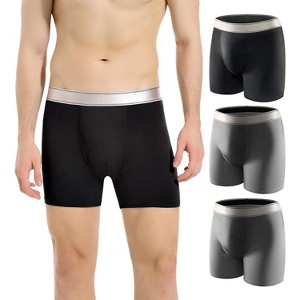 CARER Incontinence Underwear for Men Washable Reusable Leak-Proof Mens Incontinence Boxer - Medium Absorbency 3pk - 1 of 4