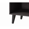 Syemin TV Stands and Consoles Fashion TV Stand for TVs up to 47.3" with 2 Storage Shelves 1 Cabinet for TV in Living Room, Gray, 47.3"*15.2"*25.6" - 2 of 4