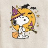 Boys' - Peanuts - Snoopy Woodstock Witchcraft Graphic Long Sleeve Fleece Sweatshirt - 2 of 4