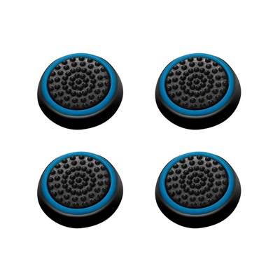 4 x THUMB GRIPS PS4 XBOX ONE 360 PS3 CONTROLLER THUMBSTICK COVERS RUBBER PADS 