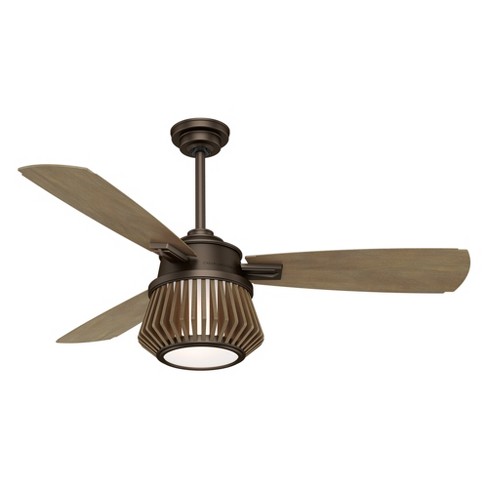 Casablanca Glen Arbor 56 Inch Ceiling Fan With Led Light Metallic