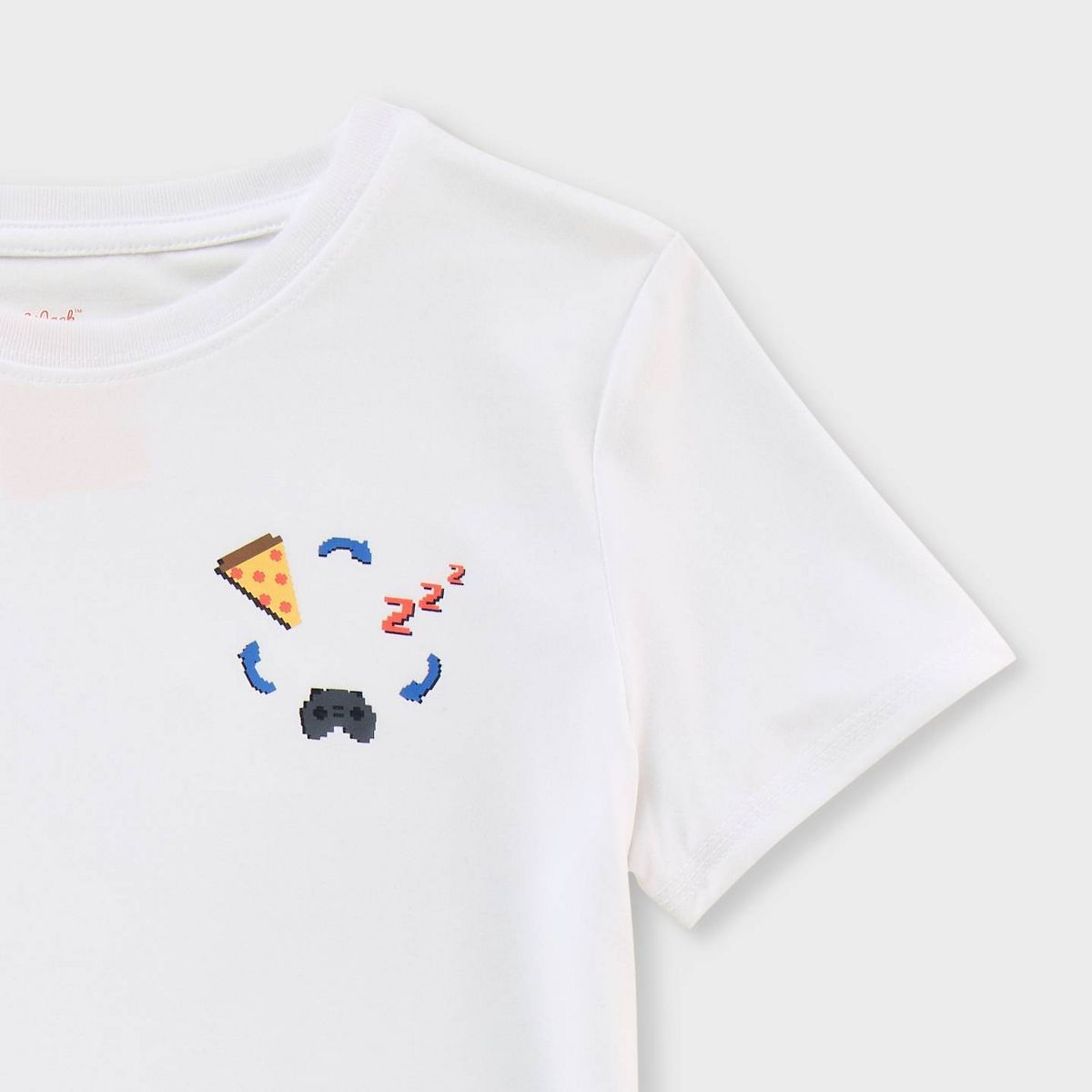 Boys' 2pc Short Sleeve T-Shirt and Shorts Pajama Set - Cat & Jack™ - thumbnail 4