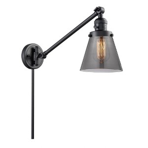 Cone - 1 Light Swing Arm Wall Sconce In Industrial Style-25 Inches Tall and 8 Inches Wide - 1 of 1