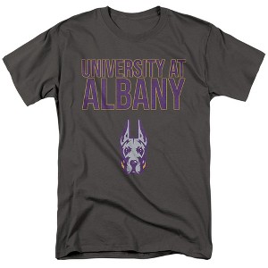 Men's University at Albany Official Stacked T-Shirt - 1 of 4