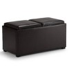 35" Franklin Storage Ottoman - WyndenHall - 2 of 4
