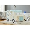Wonder&Wise Indoor 59 x 32 x 40 Inch Childrens Kids Cotton Fabric Ice Cream Truck Pretend Play House Tent for Toddlers Ages 3 Years Old and Older - image 3 of 4
