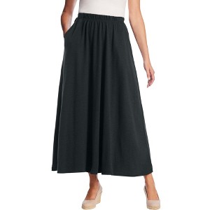 Woman Within Plus Size 7-Day Maxi Skirt - 1 of 4