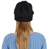 Anna-Kaci Comfy Warm Knit Slouchy Beanie Hat Double Color Roll Up Edge Ski Cap - 3 of 4