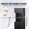 VEVOR 40 Pack Invisible Cable Railing kit, T316 Stainless Steel 1/8" Invisible Receiver and Swage Stud End for Cable Railing, Black - 3 of 4