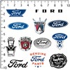 Ford Branding 100Ct Sticker Pack Miscellaneous 100 Ct. Sticker Pack - 2 of 4