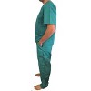 Tropi Unisex Scrub Sets Medical Scrubs Mens Scrubs (Jade, Small) - 3 of 3
