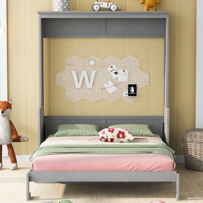 Vynxaria Space-Saving Murphy Bed with Desk: Stylish & Functional for Any Room