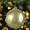 Northlight Shiny Shatterproof Christmas Ball Ornament - 4" (100mm) - Gold - 3 of 4