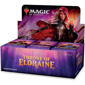 Magic The Gathering Magic the Gathering: Throne of Eldraine Booster Display (36 Packs) Factory Sealed - 1 of 1