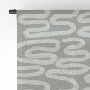 Holli Zollinger Ceres Ani Grey Single Panel Sheer Window Curtain - Society6 - 4 of 4