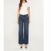 Women's High Rise Loose Fit Straight Leg Jeans - mica denim - 4 of 4