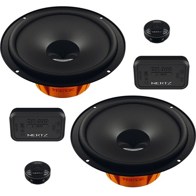 Hertz Dieci Series DSK-1653 Component Speaker Kit 6.5" 2-Way: DV 165.3 + DT 24.3 + DX 300 + Grilles