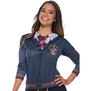 Halloween The Wizarding World Of Harry Potter Adult Gryffindor Halloween Costume Top- Med, Women