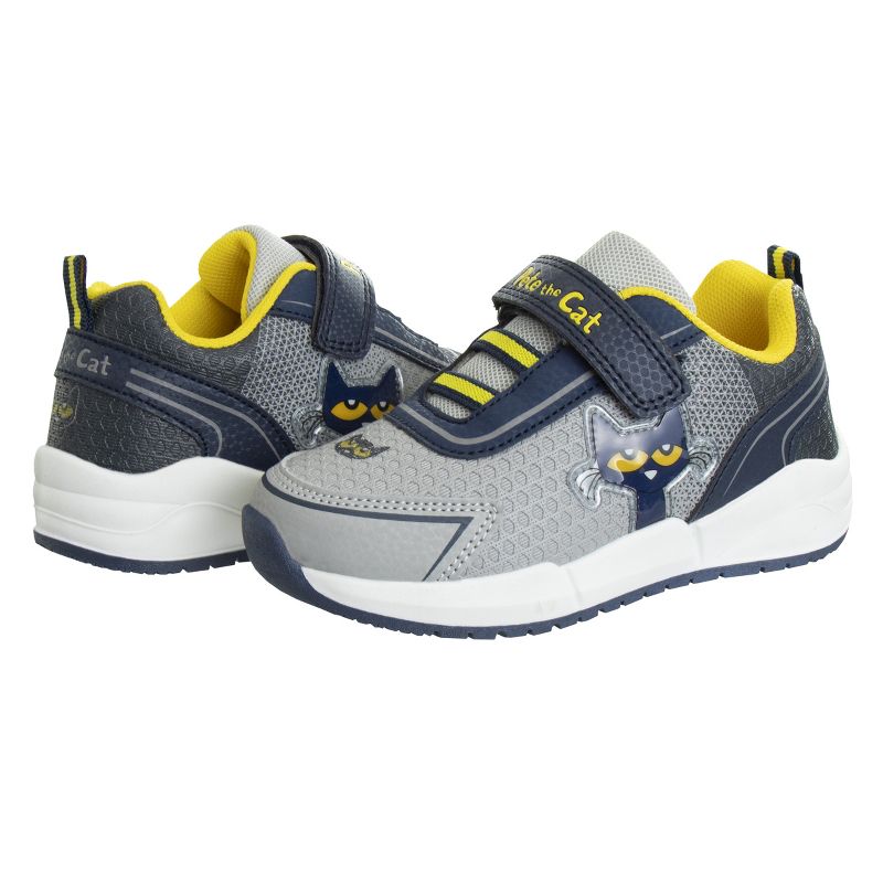 Pete the Cat Boys and Girls Hook and Loop Fashion Sneakers. (Little Kids), 4 of 7