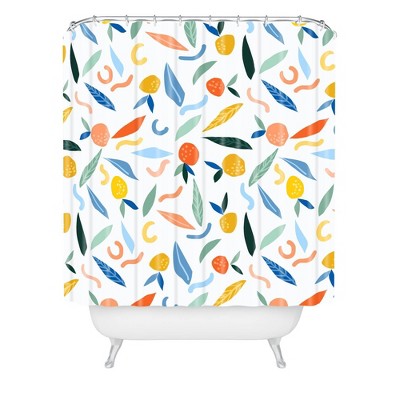 83 Oranges Art Is To Give Life A Shape Shower Curtain - Deny Designs