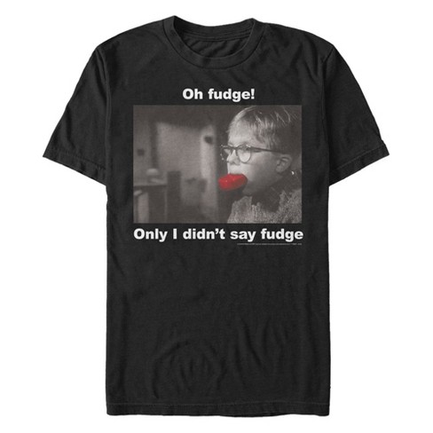 Men's A Christmas Story Only I Didn't Say Fudge T-Shirt - image 1 of 4