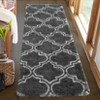 Modern Shag Rug Non Slip Fluffy Shaggy Runner Rug Ultra-Soft Living Room Rug Indoor Plush Floor Carpet High Pile Non Shedding Furry Rug for Kitchen - 4 of 4