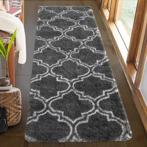 Plush Fuzzy Rugs Ultra Soft Fluffy Furry Rugs Non Slip Non Shedding Rug Soft and Cozy Plush Large Carpet for Bedroom Living Room Teens Dorm - 1 of 4