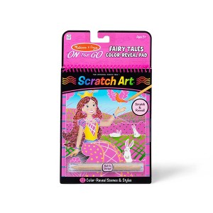 Melissa & Doug On the Go Scratch Art Color-Reveal Activity Pad - Fairy Tales - 1 of 4