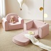Tiny Land® GentleSnug Kid Chair & Foldable Sofa 2-in-1 - Multi Colors - 4 of 4