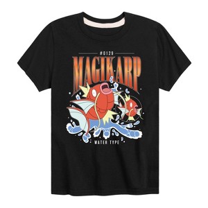 Boys' - Pokémon - Magikarp Vintage Bootleg Short Sleeve Graphic T-Shirt - 1 of 4