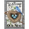 Briarwood Lane Spring Garden Flag 12x18 For Outdoor Welcome To Our Nest For Spring Garden Flag Flags For Outside - 3 of 4
