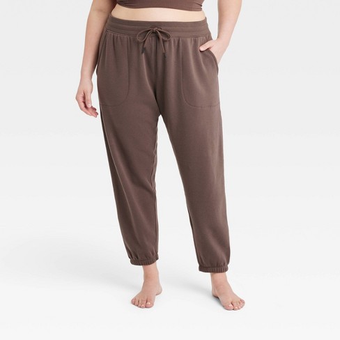 Women's Sandwash Joggers - All In Motion™ Brown XS