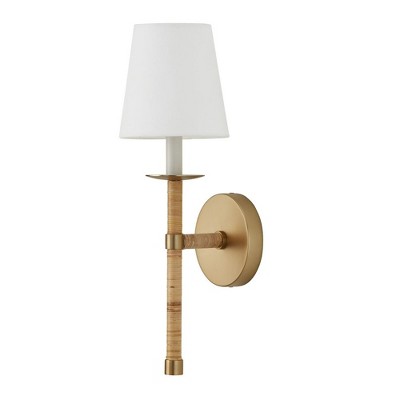 Capital Lighting Tulum 1 - Light Wall Light in  Matte Brass