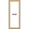 PosterPalooza | Panoramic Traditional Gold Picture Frame - UV Acrylic, Foam Board Backing, Hanging Hardware - 2 of 4