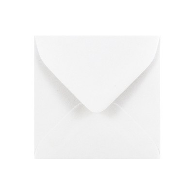 JAM Paper 3.125 x 3.125 Mini Square Envelopes White 3992308I